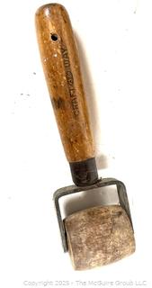 Shop Tools and Supplies Including Wood Box, Trowel, Drawshave, Veneer Roller, Hand Vise, Lathe Stock Vise, Sargeant Iron Bench Dog, Wood Axe Head and Lead Plumb Bob.<br>

<br><br>

Removal Options:<br><br> Sat (Nov 8) & Sun (Nov 9) 11-3pm, 56 Scotch Hill Rd., Cambridge NY 12816<br><br>

Sat (Nov 15) 12-2pm, TMG Warehouse, 2800 Juniper St., Fairfax, VA 22031<br><br>

