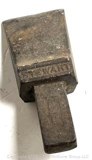 Shop Tools and Supplies Including Wood Box, Trowel, Drawshave, Veneer Roller, Hand Vise, Lathe Stock Vise, Sargeant Iron Bench Dog, Wood Axe Head and Lead Plumb Bob.<br>

<br><br>

Removal Options:<br><br> Sat (Nov 8) & Sun (Nov 9) 11-3pm, 56 Scotch Hill Rd., Cambridge NY 12816<br><br>

Sat (Nov 15) 12-2pm, TMG Warehouse, 2800 Juniper St., Fairfax, VA 22031<br><br>

