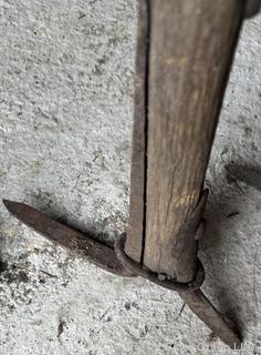 Grouping of Long Wooden Handled Farm Tools w/ Metal Heads, Used for Cultivating Row Crops and Logging<br>

<br><br>

Removal Options:<br><br> Sat (Nov 8) & Sun (Nov 9) 11-3pm, 56 Scotch Hill Rd., Cambridge NY 12816<br><br>

 