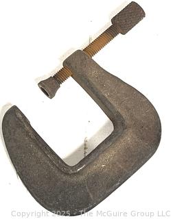 Farm Bench Tools Including Leather Hole Punch, Hand Saw Set Tooth Sharpener, Clamps, Marking Gage and Hammers<br>

<br><br>

Removal Options:<br><br> Sat (Nov 8) & Sun (Nov 9) 11-3pm, 56 Scotch Hill Rd., Cambridge NY 12816<br><br>


