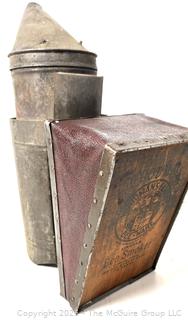 Woodman's Famous Bee-Ware Bee Smoker and Metal Fuel Can w/ Handle<br>

<br><br>

Removal Options:<br><br> Sat (Nov 8) & Sun (Nov 9) 11-3pm, 56 Scotch Hill Rd., Cambridge NY 12816<br><br>

