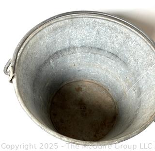 Two (2) Galvanized Milk Pails<br>

<br><br>

Removal Options:<br><br> Sat (Nov 8) & Sun (Nov 9) 11-3pm, 56 Scotch Hill Rd., Cambridge NY 12816<br><br>

