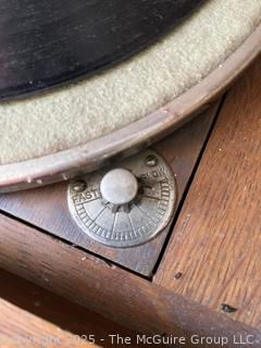 Silvertone Victrola Phonograph Record Player Plays 78 RPM Shellac Records<br>

<br><br>

Removal Options:<br><br> Sat (Nov 8) & Sun (Nov 9) 11-3pm, 56 Scotch Hill Rd., Cambridge NY 12816<br><br>

Sat (Nov 15) 12-2pm, TMG Warehouse, 2800 Juniper St., Fairfax, VA 22031<br><br>

Request Shipping (david@themcguiregroupllc.com)