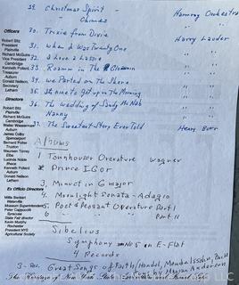 Collection of 78-RPM Records from the 1920-1940's (77 in total) See photos for list of titles<br>

<br><br>

Removal Options:<br><br> Sat (Nov 8) & Sun (Nov 9) 11-3pm, 56 Scotch Hill Rd., Cambridge NY 12816<br><br>

Sat (Nov 15) 12-2pm, TMG Warehouse, 2800 Juniper St., Fairfax, VA 22031<br><br>

Request Shipping (david@themcguiregroupllc.com)