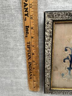 Framed Needlework - He Leadeth Me <br>

<br><br>

Removal Options:<br><br> Sat (Nov 8) & Sun (Nov 9) 11-3pm, 56 Scotch Hill Rd., Cambridge NY 12816<br><br>

Sat (Nov 15) 12-2pm, TMG Warehouse, 2800 Juniper St., Fairfax, VA 22031<br><br>

Request Shipping (david@themcguiregroupllc.com)