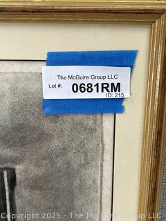 Top Framed Under Glass Charcoal on Paper of Still Life by Artist Jennie Mae McGuire. February 14, 1913<br>

<br><br>

Removal Options:<br><br> Sat (Nov 8) & Sun (Nov 9) 11-3pm, 56 Scotch Hill Rd., Cambridge NY 12816<br><br>

Sat (Nov 15) 12-2pm, TMG Warehouse, 2800 Juniper St., Fairfax, VA 22031<br><br>

Request Shipping (david@themcguiregroupllc.com)