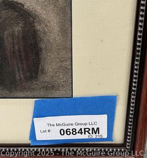 Framed Under Glass Charcoal on Paper Titled, "Whispers In The Hat Shop" by Artist Jennie Mae McGuire<br>

<br><br>

Removal Options:<br><br> Sat (Nov 8) & Sun (Nov 9) 11-3pm, 56 Scotch Hill Rd., Cambridge NY 12816<br><br>

Sat (Nov 15) 12-2pm, TMG Warehouse, 2800 Juniper St., Fairfax, VA 22031<br><br>

Request Shipping (david@themcguiregroupllc.com)