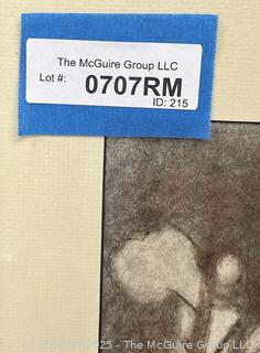Framed Under Glass Charcoal on Paper Titled, "Gathering Wildflowers" Signed Jennie Mae McGuire<br>

<br><br>

Removal Options:<br><br> Sat (Nov 8) & Sun (Nov 9) 11-3pm, 56 Scotch Hill Rd., Cambridge NY 12816<br><br>

Sat (Nov 15) 12-2pm, TMG Warehouse, 2800 Juniper St., Fairfax, VA 22031<br><br>

Request Shipping (david@themcguiregroupllc.com)