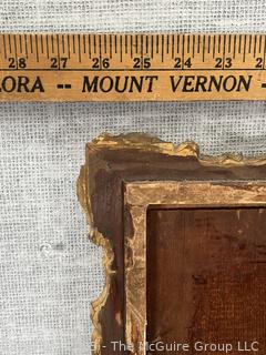 Giltwood Framed Landscape of Mountain Scene Signed by Artist MB<br>

<br><br>

Removal Options:<br><br> Sat (Nov 8) & Sun (Nov 9) 11-3pm, 56 Scotch Hill Rd., Cambridge NY 12816<br><br>

Sat (Nov 15) 12-2pm, TMG Warehouse, 2800 Juniper St., Fairfax, VA 22031<br><br>

Request Shipping (david@themcguiregroupllc.com)