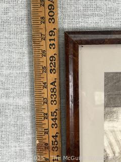 Framed Charcoal on Paper Titled, "We Can't Afford It" Signed Jennie Mae McGuire<br>

<br><br>

Removal Options:<br><br> Sat (Nov 8) & Sun (Nov 9) 11-3pm, 56 Scotch Hill Rd., Cambridge NY 12816<br><br>

Sat (Nov 15) 12-2pm, TMG Warehouse, 2800 Juniper St., Fairfax, VA 22031<br><br>

Request Shipping (david@themcguiregroupllc.com)