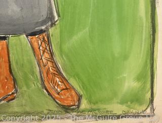 Sketches and Illustrations Circa 1920 by Jennie Mae McGuire <br>

<br><br>

Removal Options:<br><br> Sat (Nov 8) & Sun (Nov 9) 11-3pm, 56 Scotch Hill Rd., Cambridge NY 12816<br><br>

Sat (Nov 15) 12-2pm, TMG Warehouse, 2800 Juniper St., Fairfax, VA 22031<br><br>

Request Shipping (david@themcguiregroupllc.com)