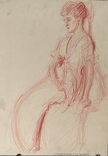 Nine (9) Pages From Sketch Book of Jennie Mae McGuire Circa 1920 <br>

<br><br>

Removal Options:<br><br> Sat (Nov 8) & Sun (Nov 9) 11-3pm, 56 Scotch Hill Rd., Cambridge NY 12816<br><br>

Sat (Nov 15) 12-2pm, TMG Warehouse, 2800 Juniper St., Fairfax, VA 22031<br><br>

Request Shipping (david@themcguiregroupllc.com)