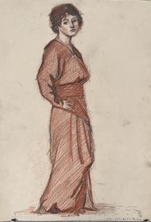 Nine (9) Pages From Sketch Book of Jennie Mae McGuire Circa 1920 <br>

<br><br>

Removal Options:<br><br> Sat (Nov 8) & Sun (Nov 9) 11-3pm, 56 Scotch Hill Rd., Cambridge NY 12816<br><br>

Sat (Nov 15) 12-2pm, TMG Warehouse, 2800 Juniper St., Fairfax, VA 22031<br><br>

Request Shipping (david@themcguiregroupllc.com)