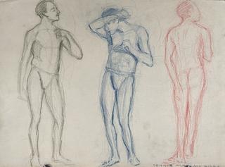Eight (8) Figural Sketches Including Nudes By Jennie Mae McGuire<br>

<br><br>

Removal Options:<br><br> Sat (Nov 8) & Sun (Nov 9) 11-3pm, 56 Scotch Hill Rd., Cambridge NY 12816<br><br>

Sat (Nov 15) 12-2pm, TMG Warehouse, 2800 Juniper St., Fairfax, VA 22031<br><br>

Request Shipping (david@themcguiregroupllc.com)