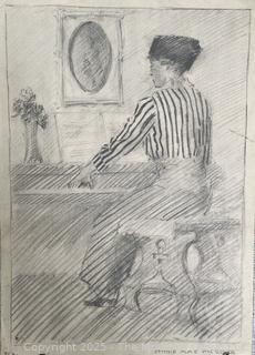 Eight (8) Figural Sketches Including Nudes By Jennie Mae McGuire<br>

<br><br>

Removal Options:<br><br> Sat (Nov 8) & Sun (Nov 9) 11-3pm, 56 Scotch Hill Rd., Cambridge NY 12816<br><br>

Sat (Nov 15) 12-2pm, TMG Warehouse, 2800 Juniper St., Fairfax, VA 22031<br><br>

Request Shipping (david@themcguiregroupllc.com)