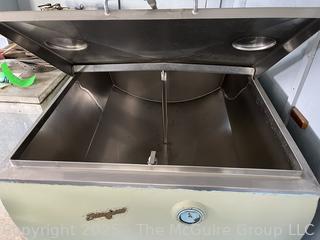 1954 300 Gal. Steinhorst Electric Milk Cooler and Agitator Tank <br>

<br><br>

Removal Options:<br><br> Sat (Nov 8) & Sun (Nov 9) 11-3pm, 56 Scotch Hill Rd., Cambridge NY 12816<br><br>

Sat (Nov 15) 12-2pm, TMG Warehouse, 2800 Juniper St., Fairfax, VA 22031<br><br>

Request Shipping (david@themcguiregroupllc.com) 