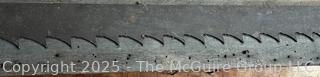 Two Man Cross Cut Saw Blade Mounted on Board<br>

<br><br>

Removal Options:<br><br> Sat (Nov 8) & Sun (Nov 9) 11-3pm, 56 Scotch Hill Rd., Cambridge NY 12816<br><br>

Sat (Nov 15) 12-2pm, TMG Warehouse, 2800 Juniper St., Fairfax, VA 22031<br><br>

Request Shipping (david@themcguiregroupllc.com)