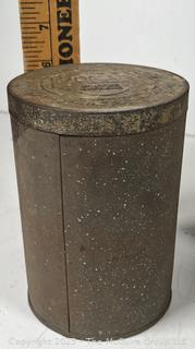 Four (4) Metal Containers<br>

<br><br>

Removal Options:<br><br> Sat (Nov 8) & Sun (Nov 9) 11-3pm, 56 Scotch Hill Rd., Cambridge NY 12816<br><br>


