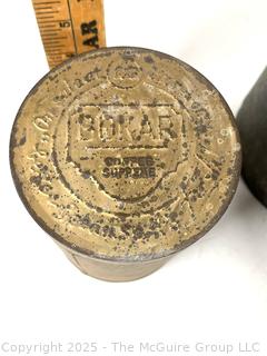 Four (4) Metal Containers<br>

<br><br>

Removal Options:<br><br> Sat (Nov 8) & Sun (Nov 9) 11-3pm, 56 Scotch Hill Rd., Cambridge NY 12816<br><br>


