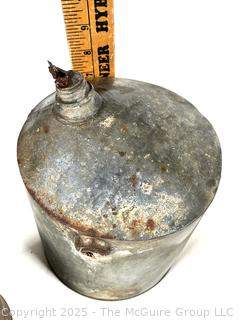 Four (4) Metal Containers<br>

<br><br>

Removal Options:<br><br> Sat (Nov 8) & Sun (Nov 9) 11-3pm, 56 Scotch Hill Rd., Cambridge NY 12816<br><br>


