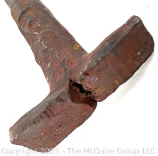 Primitive Farm Bench Tools Including Two (2) Forged Clevice/Drawbar Pins<br>

<br><br>

Removal Options:<br><br> Sat (Nov 8) & Sun (Nov 9) 11-3pm, 56 Scotch Hill Rd., Cambridge NY 12816<br><br>

Sat (Nov 15) 12-2pm, TMG Warehouse, 2800 Juniper St., Fairfax, VA 22031<br><br>

Request Shipping (david@themcguiregroupllc.com)