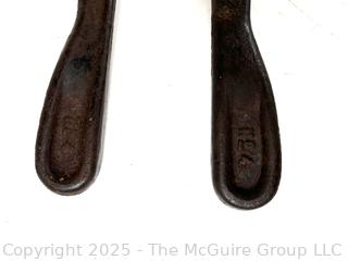 Primitive Farm Bench Tools Including Two (2) Forged Clevice/Drawbar Pins<br>

<br><br>

Removal Options:<br><br> Sat (Nov 8) & Sun (Nov 9) 11-3pm, 56 Scotch Hill Rd., Cambridge NY 12816<br><br>

Sat (Nov 15) 12-2pm, TMG Warehouse, 2800 Juniper St., Fairfax, VA 22031<br><br>

Request Shipping (david@themcguiregroupllc.com)