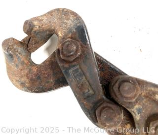 Primitive Farm Bench Tools Including Two (2) Forged Clevice/Drawbar Pins<br>

<br><br>

Removal Options:<br><br> Sat (Nov 8) & Sun (Nov 9) 11-3pm, 56 Scotch Hill Rd., Cambridge NY 12816<br><br>

Sat (Nov 15) 12-2pm, TMG Warehouse, 2800 Juniper St., Fairfax, VA 22031<br><br>

Request Shipping (david@themcguiregroupllc.com)