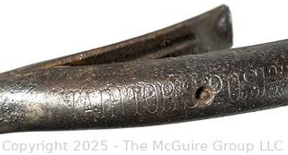Primitive Farm Bench Tools Including Two (2) Forged Clevice/Drawbar Pins<br>

<br><br>

Removal Options:<br><br> Sat (Nov 8) & Sun (Nov 9) 11-3pm, 56 Scotch Hill Rd., Cambridge NY 12816<br><br>

Sat (Nov 15) 12-2pm, TMG Warehouse, 2800 Juniper St., Fairfax, VA 22031<br><br>

Request Shipping (david@themcguiregroupllc.com)