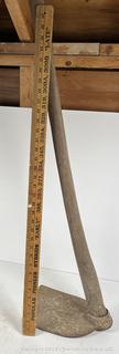 Oversized Hoe<br>

<br><br>

Removal Options:<br><br> Sat (Nov 8) & Sun (Nov 9) 11-3pm, 56 Scotch Hill Rd., Cambridge NY 12816<br><br>

