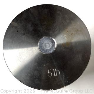 Troemner 5 lb. Weight Calibration Machine<br>

<br><br>

Removal Options:<br><br> Sat (Nov 8) & Sun (Nov 9) 11-3pm, 56 Scotch Hill Rd., Cambridge NY 12816<br><br>

Sat (Nov 15) 12-2pm, TMG Warehouse, 2800 Juniper St., Fairfax, VA 22031<br><br>

Request Shipping (david@themcguiregroupllc.com)