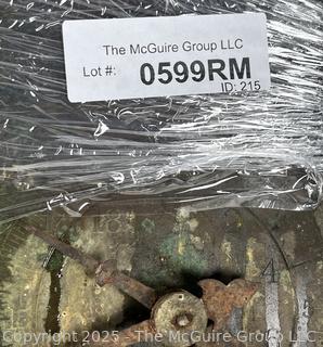 Three (3) Hanging Spring Scales<br>

<br><br>

Removal Options:<br><br> Sat (Nov 8) & Sun (Nov 9) 11-3pm, 56 Scotch Hill Rd., Cambridge NY 12816<br><br>

Sat (Nov 15) 12-2pm, TMG Warehouse, 2800 Juniper St., Fairfax, VA 22031<br><br>

Request Shipping (david@themcguiregroupllc.com)
