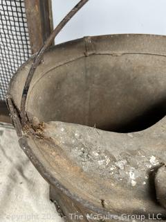 Canvas Pail, Primitive Sifter and Beekeeper's Hood<br>

<br><br>

Removal Options:<br><br> Sat (Nov 8) & Sun (Nov 9) 11-3pm, 56 Scotch Hill Rd., Cambridge NY 12816<br><br>

Sat (Nov 15) 12-2pm, TMG Warehouse, 2800 Juniper St., Fairfax, VA 22031<br><br>

