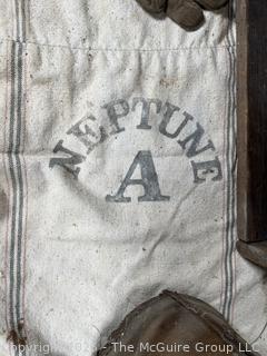 Canvas Pail, Primitive Sifter and Beekeeper's Hood<br>

<br><br>

Removal Options:<br><br> Sat (Nov 8) & Sun (Nov 9) 11-3pm, 56 Scotch Hill Rd., Cambridge NY 12816<br><br>

Sat (Nov 15) 12-2pm, TMG Warehouse, 2800 Juniper St., Fairfax, VA 22031<br><br>

