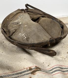 Canvas Pail, Primitive Sifter and Beekeeper's Hood<br>

<br><br>

Removal Options:<br><br> Sat (Nov 8) & Sun (Nov 9) 11-3pm, 56 Scotch Hill Rd., Cambridge NY 12816<br><br>

Sat (Nov 15) 12-2pm, TMG Warehouse, 2800 Juniper St., Fairfax, VA 22031<br><br>

