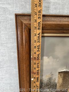 Framed Oil on Board Landscape of Barn in Winter, Attributed on Back to Ugo and Alice Iannetti.<br>

<br><br>

Removal Options:<br><br> Sat (Nov 8) & Sun (Nov 9) 11-3pm, 56 Scotch Hill Rd., Cambridge NY 12816<br><br>

Sat (Nov 15) 12-2pm, TMG Warehouse, 2800 Juniper St., Fairfax, VA 22031<br><br>

Request Shipping (david@themcguiregroupllc.com) 