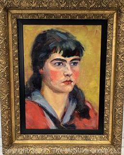Framed Oil on Canvas. Artist Unknown<br>

<br><br>

Removal Options:<br><br> Sat (Nov 8) & Sun (Nov 9) 11-3pm, 56 Scotch Hill Rd., Cambridge NY 12816<br><br>

Sat (Nov 15) 12-2pm, TMG Warehouse, 2800 Juniper St., Fairfax, VA 22031<br><br>

Request Shipping (david@themcguiregroupllc.com)