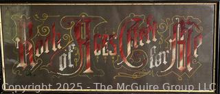 Framed Color Needlepoint - Rock of Ages<br>

<br><br>

Removal Options:<br><br> Sat (Nov 8) & Sun (Nov 9) 11-3pm, 56 Scotch Hill Rd., Cambridge NY 12816<br><br>

Sat (Nov 15) 12-2pm, TMG Warehouse, 2800 Juniper St., Fairfax, VA 22031<br><br>

Request Shipping (david@themcguiregroupllc.com)