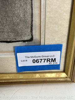 Framed Under Glass Charcoal on Paper Signed by Artist Jennie Mae McGuire<br>

<br><br>

Removal Options:<br><br> Sat (Nov 8) & Sun (Nov 9) 11-3pm, 56 Scotch Hill Rd., Cambridge NY 12816<br><br>

Sat (Nov 15) 12-2pm, TMG Warehouse, 2800 Juniper St., Fairfax, VA 22031<br><br>

Request Shipping (david@themcguiregroupllc.com)