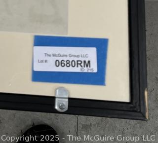 Framed Under Glass Charcoal on Paper Titled, "Guy Who Dreams" Signed by Artist Jennie Mae McGuire<br>

<br><br>

Removal Options:<br><br> Sat (Nov 8) & Sun (Nov 9) 11-3pm, 56 Scotch Hill Rd., Cambridge NY 12816<br><br>

Sat (Nov 15) 12-2pm, TMG Warehouse, 2800 Juniper St., Fairfax, VA 22031<br><br>

Request Shipping (david@themcguiregroupllc.com)
