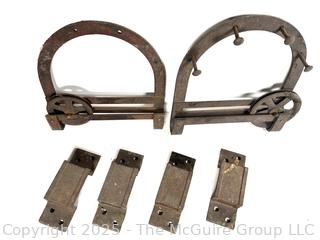 Rolling Barn Door Hardware<br>

<br><br>

Removal Options:<br><br> Sat (Nov 8) & Sun (Nov 9) 11-3pm, 56 Scotch Hill Rd., Cambridge NY 12816<br><br>

Sat (Nov 15) 12-2pm, TMG Warehouse, 2800 Juniper St., Fairfax, VA 22031<br><br>

Request Shipping (david@themcguiregroupllc.com)