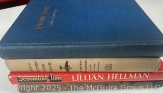 Four (4) HB Books Including the Title Dirty Hands Over Tokyo<br>

<br><br>

Removal Options:<br><br> Sat (Nov 8) & Sun (Nov 9) 11-3pm, 56 Scotch Hill Rd., Cambridge NY 12816<br><br>

Sat (Nov 15) 12-2pm, TMG Warehouse, 2800 Juniper St., Fairfax, VA 22031<br><br>

Request Shipping (david@themcguiregroupllc.com)