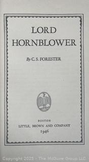 HB Book Titled Lord Hornblower by C. S. Forester<br>

<br><br>

Removal Options:<br><br> Sat (Nov 8) & Sun (Nov 9) 11-3pm, 56 Scotch Hill Rd., Cambridge NY 12816<br><br>

Sat (Nov 15) 12-2pm, TMG Warehouse, 2800 Juniper St., Fairfax, VA 22031<br><br>

Request Shipping (david@themcguiregroupllc.com) 