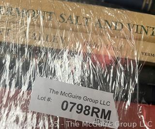 Seven (7) HB Books Including Vermont Salt and Vintage<br>

<br><br>

Removal Options:<br><br> Sat (Nov 8) & Sun (Nov 9) 11-3pm, 56 Scotch Hill Rd., Cambridge NY 12816<br><br>

