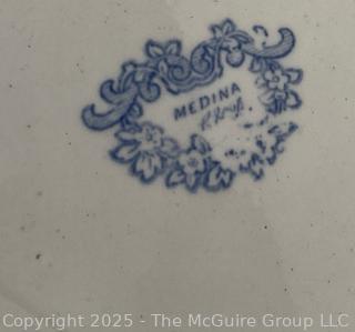 Two (2) Staffordshire Blue Transferware Pitchers<br>

<br><br>

Removal Options:<br><br> Sat (Nov 8) & Sun (Nov 9) 11-3pm, 56 Scotch Hill Rd., Cambridge NY 12816<br><br>

Sat (Nov 15) 12-2pm, TMG Warehouse, 2800 Juniper St., Fairfax, VA 22031<br><br>

Request Shipping (david@themcguiregroupllc.com) 