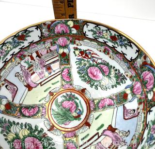 Chinese Famille Rose Medallion Canton Porcelain Bowl and Tea Cups<br>

<br><br>

Removal Options:<br><br> Sat (Nov 8) & Sun (Nov 9) 11-3pm, 56 Scotch Hill Rd., Cambridge NY 12816<br><br>

Sat (Nov 15) 12-2pm, TMG Warehouse, 2800 Juniper St., Fairfax, VA 22031<br><br>

Request Shipping (david@themcguiregroupllc.com)