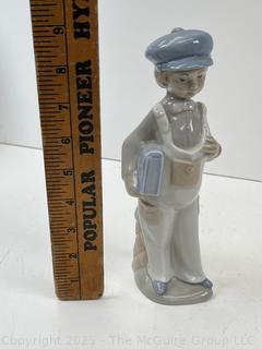 Boy From Madrid Porcelain Figurine<br>

<br><br>

Removal Options:<br><br> Sat (Nov 8) & Sun (Nov 9) 11-3pm, 56 Scotch Hill Rd., Cambridge NY 12816<br><br>

Sat (Nov 15) 12-2pm, TMG Warehouse, 2800 Juniper St., Fairfax, VA 22031<br><br>

Request Shipping (david@themcguiregroupllc.com) 