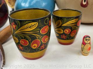 Decorative Ware Including Wedgewood Black and Green Jasperware Trinket Box and Pin Dish, Matryoshka Doll, Thyssen Keramik Denmark Etc.<br>

<br><br>

Removal Options:<br><br> Sat (Nov 8) & Sun (Nov 9) 11-3pm, 56 Scotch Hill Rd., Cambridge NY 12816<br><br>

Sat (Nov 15) 12-2pm, TMG Warehouse, 2800 Juniper St., Fairfax, VA 22031<br><br>

Request Shipping (david@themcguiregroupllc.com)