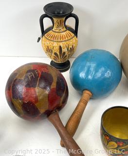 Decorative Ware Including Wedgewood Black and Green Jasperware Trinket Box and Pin Dish, Matryoshka Doll, Thyssen Keramik Denmark Etc.<br>

<br><br>

Removal Options:<br><br> Sat (Nov 8) & Sun (Nov 9) 11-3pm, 56 Scotch Hill Rd., Cambridge NY 12816<br><br>

Sat (Nov 15) 12-2pm, TMG Warehouse, 2800 Juniper St., Fairfax, VA 22031<br><br>

Request Shipping (david@themcguiregroupllc.com)