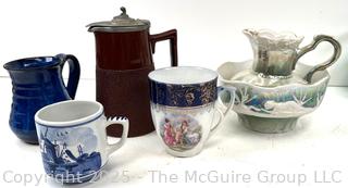Collection of Porcelain Wares<br>

<br><br>

Removal Options:<br><br> Sat (Nov 8) & Sun (Nov 9) 11-3pm, 56 Scotch Hill Rd., Cambridge NY 12816<br><br>

Sat (Nov 15) 12-2pm, TMG Warehouse, 2800 Juniper St., Fairfax, VA 22031<br><br>

Request Shipping (david@themcguiregroupllc.com)