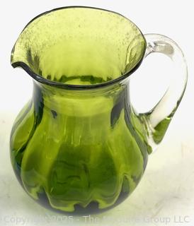 Three (3) Pieces of Mid Century Art Glass Including Vase, Pitcher and Bird Figurine<br>

<br><br>

Removal Options:<br><br> Sat (Nov 8) & Sun (Nov 9) 11-3pm, 56 Scotch Hill Rd., Cambridge NY 12816<br><br>

Sat (Nov 15) 12-2pm, TMG Warehouse, 2800 Juniper St., Fairfax, VA 22031<br><br>

Request Shipping (david@themcguiregroupllc.com)